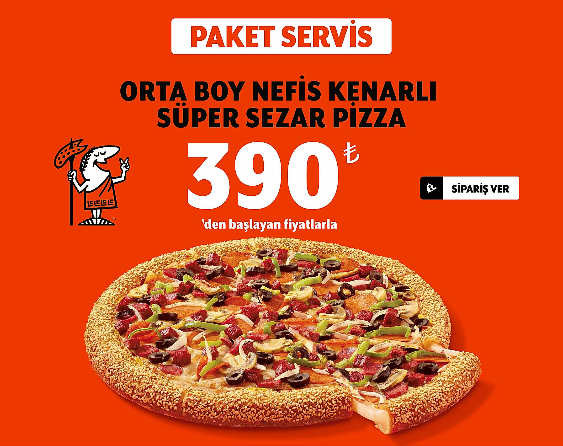 Nefis Kenar Süper Sezar (Orta) Fırsatı