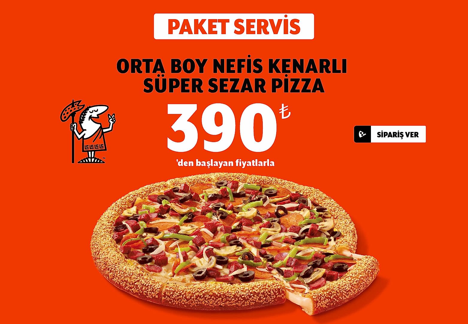 Nefis Kenar Süper Sezar (Orta) Fırsatı